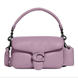 Coach (NWT) Pillow Tabby Shoulder Bag 18” in ice purple 💜✨